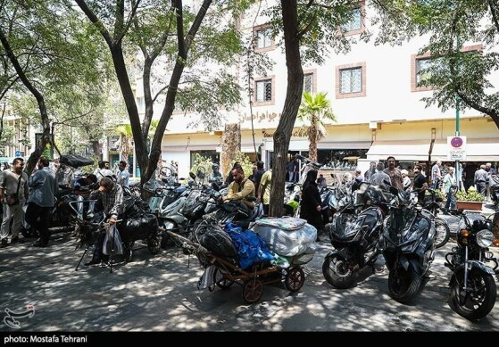 بازار تهران در روز تعطیل پایتخت