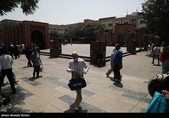 بازار تهران در روز تعطیل پایتخت