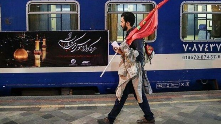 راه‌اندازی قطار رایگان ریل‌باس برای انتقال زائران اربعین به مرز شلمچه