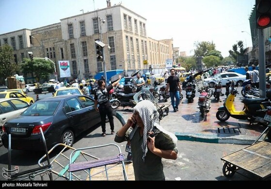 بازار تهران در روز تعطیل پایتخت
