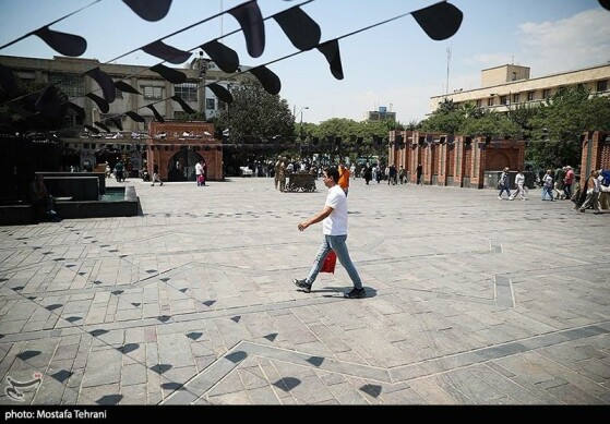 بازار تهران در روز تعطیل پایتخت