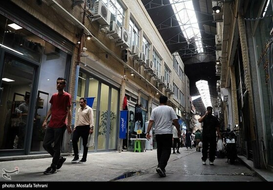 بازار تهران در روز تعطیل پایتخت