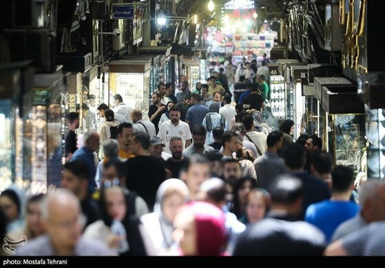 بازار تهران در روز تعطیل پایتخت