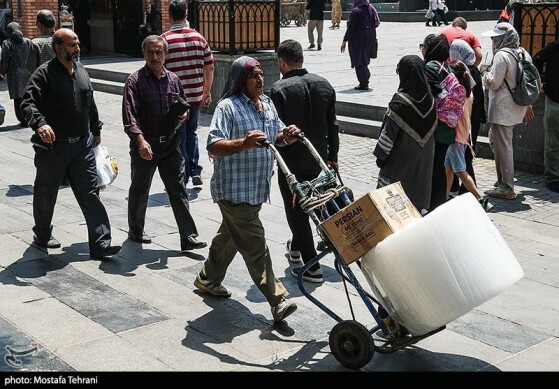 بازار تهران در روز تعطیل پایتخت