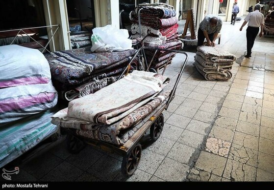 بازار تهران در روز تعطیل پایتخت