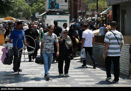 بازار تهران در روز تعطیل پایتخت