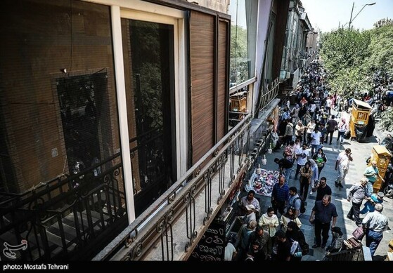 بازار تهران در روز تعطیل پایتخت