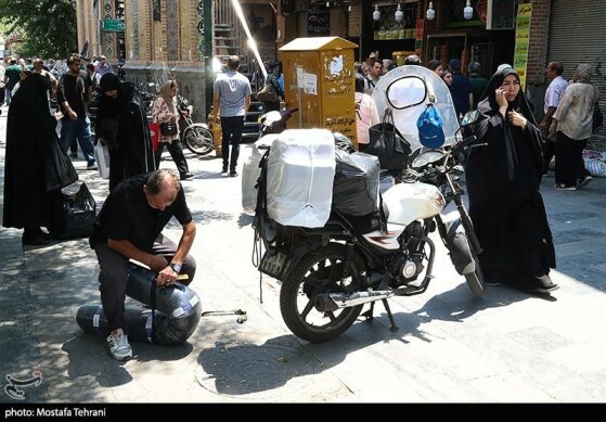 بازار تهران در روز تعطیل پایتخت