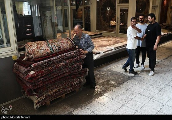 بازار تهران در روز تعطیل پایتخت