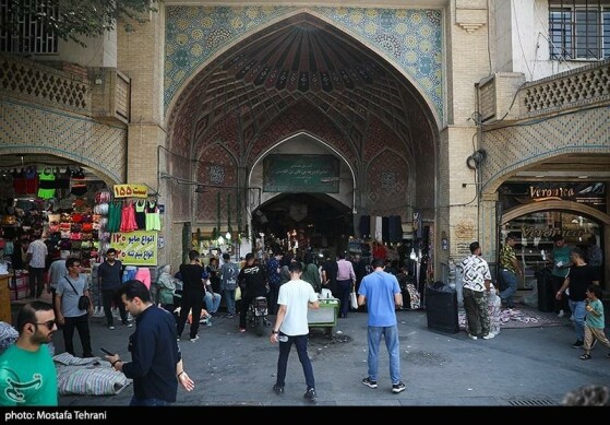 بازار تهران در روز تعطیل پایتخت