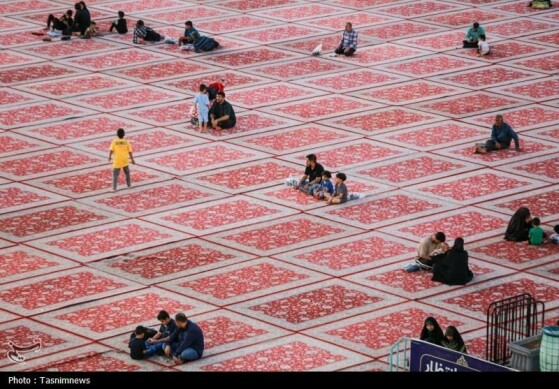 حال و هوای میعادگاه منتظران در شب چهارشنبه