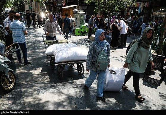 بازار تهران در روز تعطیل پایتخت