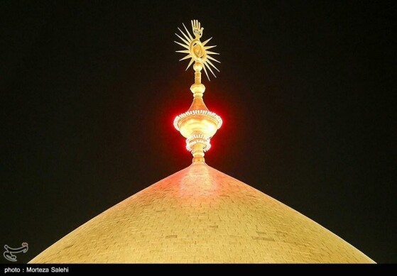 حرم مطهر حضرت علی (ع) در آستانه اربعین حسینی