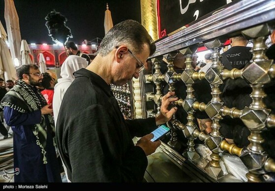 حرم مطهر حضرت علی (ع) در آستانه اربعین حسینی