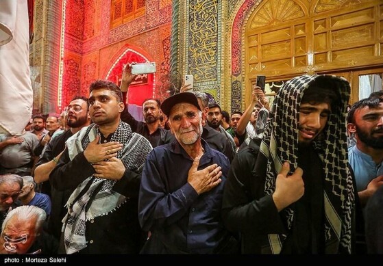 حرم مطهر حضرت علی (ع) در آستانه اربعین حسینی