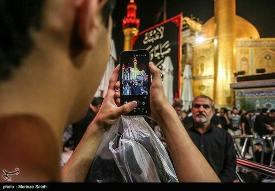 حرم مطهر حضرت علی (ع) در آستانه اربعین حسینی