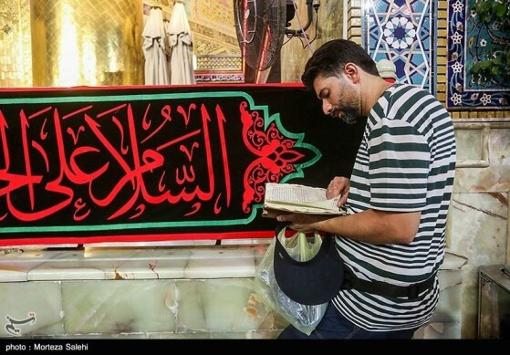 حرم مطهر حضرت علی (ع) در آستانه اربعین حسینی