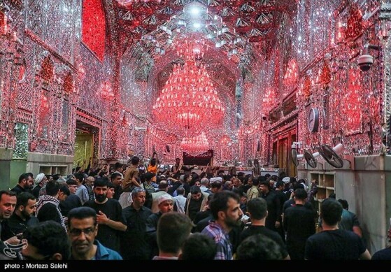 حرم مطهر حضرت علی (ع) در آستانه اربعین حسینی