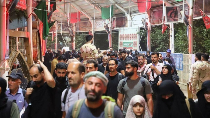 عبور بیش از ۳۰۰ هزار زائر اربعین از مرز خسروی/تردد زوار رو به افزایش است