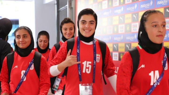 پیروزی قاطع دختران فوتبال ایران برابر گوام