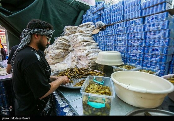 موکب های خدمت رسانی در شهر نجف