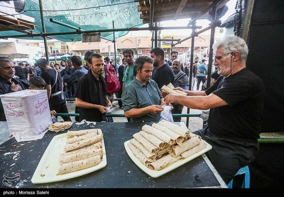 موکب های خدمت رسانی در شهر نجف