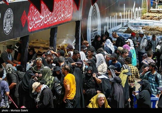 موکب های خدمت رسانی در شهر نجف