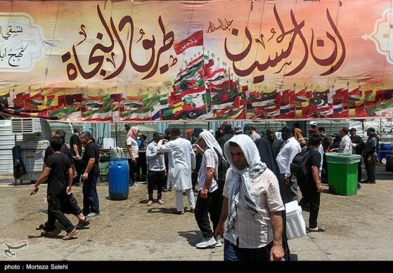 موکب های خدمت رسانی در شهر نجف