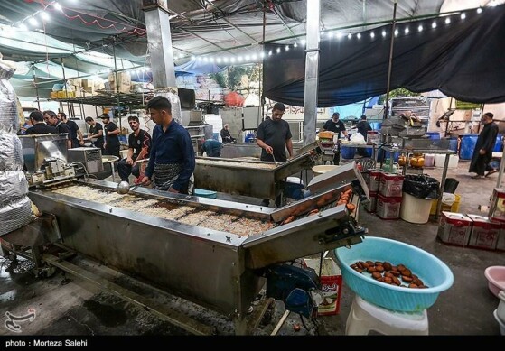 موکب های خدمت رسانی در شهر نجف