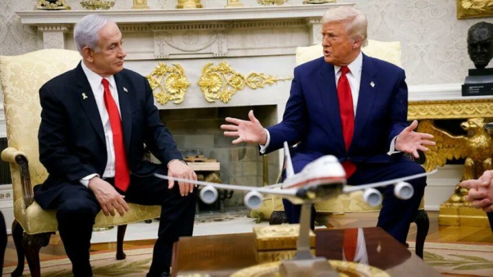 مشاجره لفظی ترامپ و نتانیاهو بر سر واقعیت قحطی در غزه