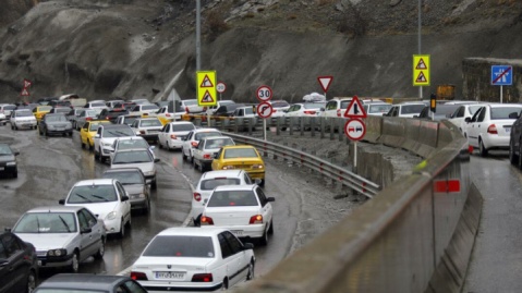 اعمال محدودیت‌های ترافیکی در محورهای شمالی کشور