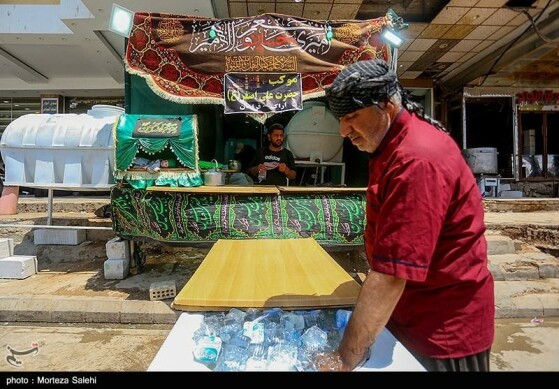 موکب های خدمت رسانی در شهر نجف