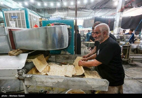 موکب های خدمت رسانی در شهر نجف