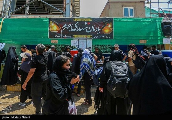 موکب های خدمت رسانی در شهر نجف