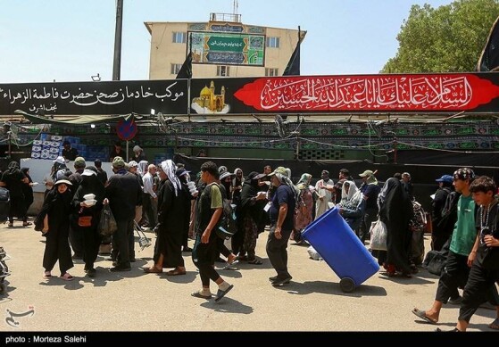 موکب های خدمت رسانی در شهر نجف