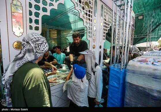 موکب های خدمت رسانی در شهر نجف