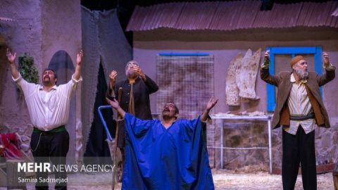 گزارش تصویری/ نوانمایش «ترسالی»