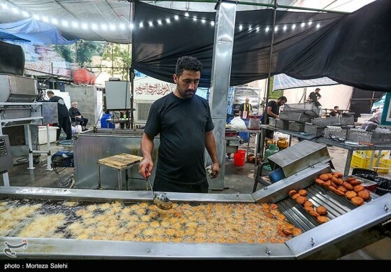 موکب های خدمت رسانی در شهر نجف