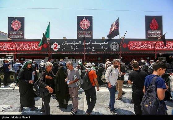 موکب های خدمت رسانی در شهر نجف