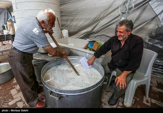 موکب های خدمت رسانی در شهر نجف