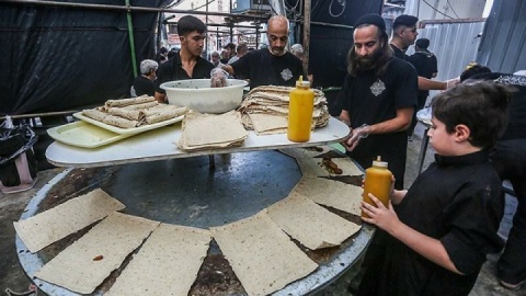 گزارش تصویری/ موکب های خدمت رسانی در شهر نجف