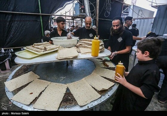 موکب های خدمت رسانی در شهر نجف