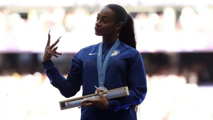 قهرمان آمریکایی المپیک شوهرش را زد و بازداشت شد