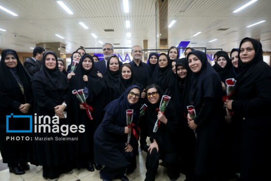 حضور سرزده رئیسجمهور در خبرگزاری ایرنا