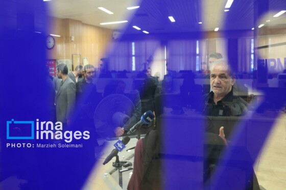 حضور سرزده رئیس‌جمهور در خبرگزاری ایرنا