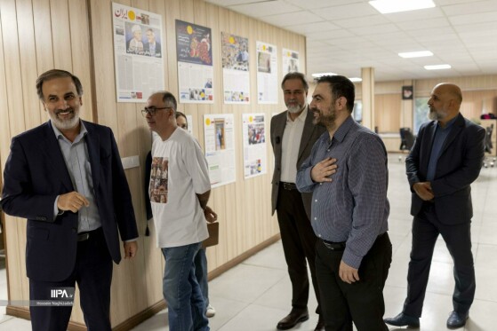 بازدید رییس سازمان سینمایی کشور از روزنامه ایران