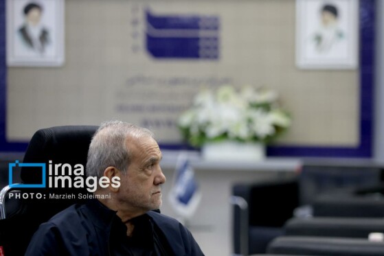 حضور سرزده رئیس‌جمهور در خبرگزاری ایرنا