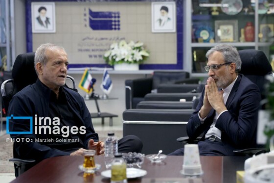 حضور سرزده رئیسجمهور در خبرگزاری ایرنا