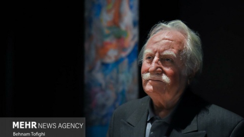 تصاویری از مرحوم استاد محمود فرشچیان