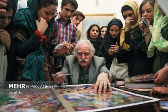 مرحوم استاد محمود فرشچیان